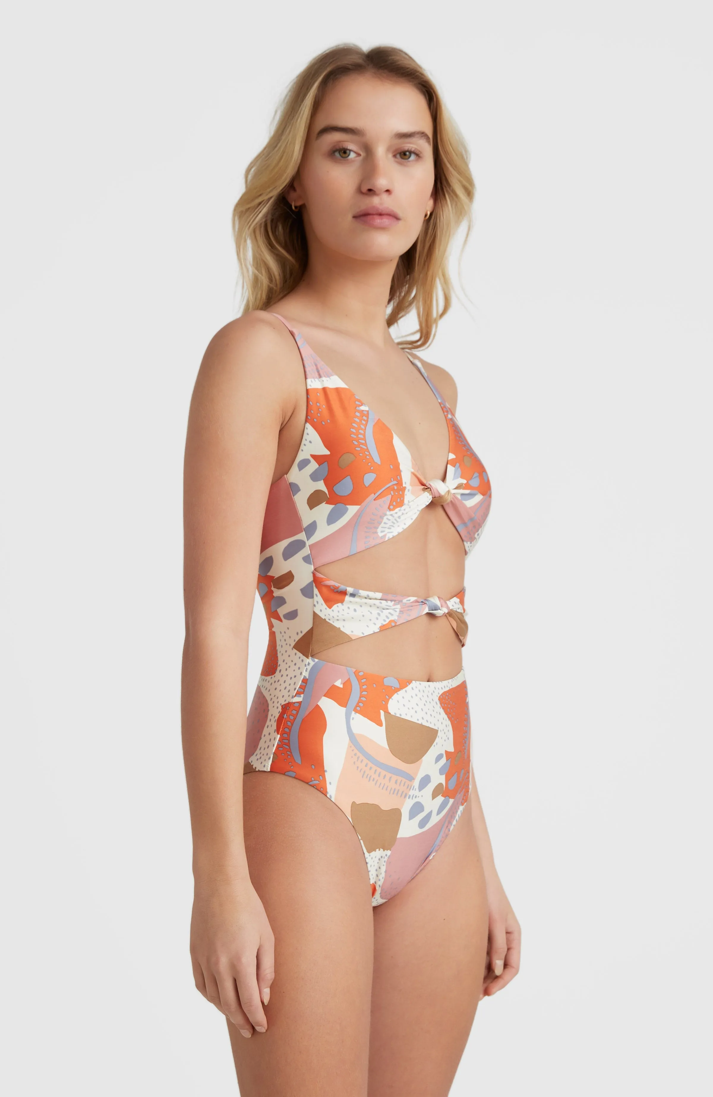 Desert Swimsuit | Patchwork Print