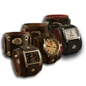 Design & Create a Rockstar Layered Leather Cuff Watch