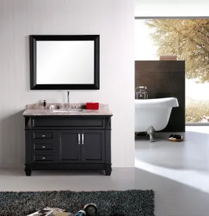 DESIGN ELEMENT Hudson 48" Single Bathroom Vanity set