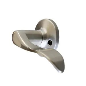 Design House  Stratford Right-Hand Dummy Door Knob in Satin Nickel