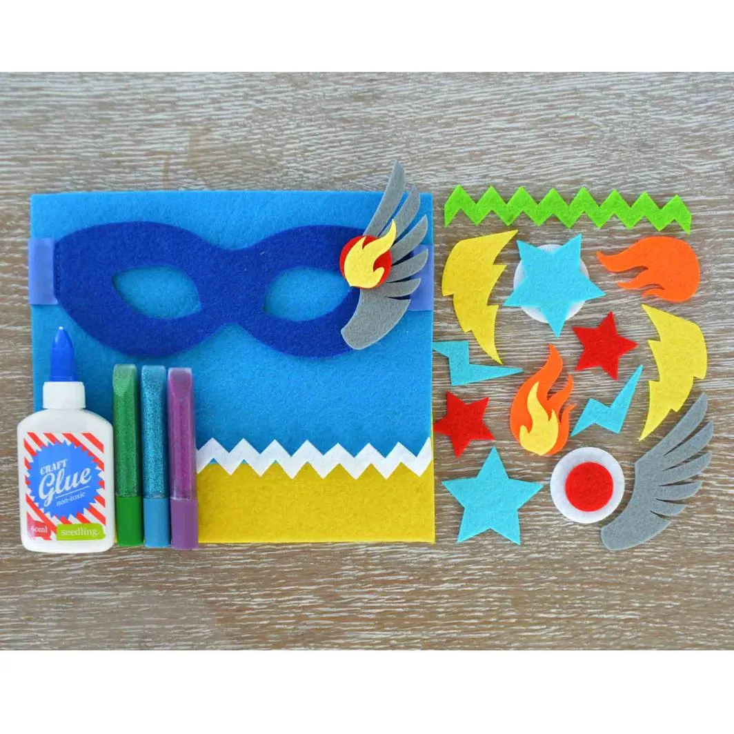 Design Your Own Superhero Mask Kids Craft Kit