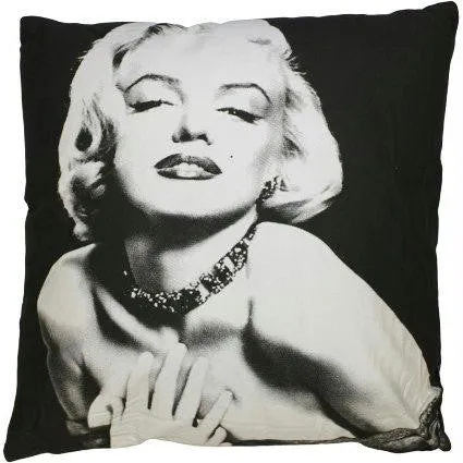 Designer Cushion - Marylin on Black