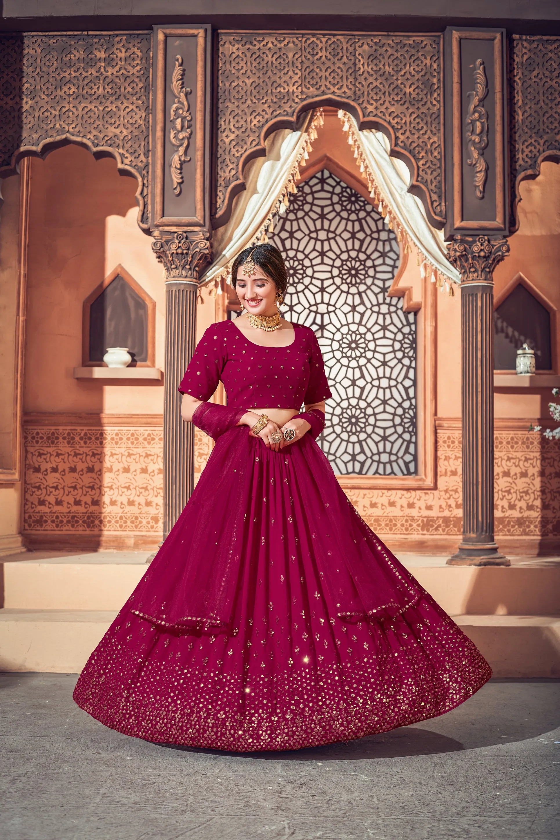 Designer Lehenga Choli For Women Party Wear Bollywood Lengha