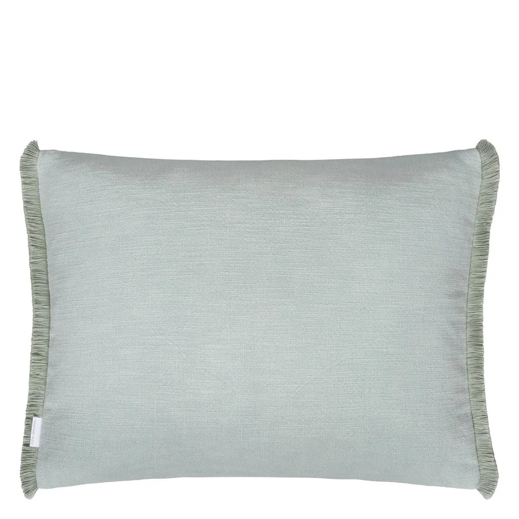 Designers Guild Isabella Embroidered Cameo Linen Decorative Pillow