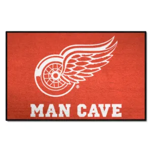 Detroit Red Wings Man Cave Starter Mat Accent Rug - 19in. x 30in.