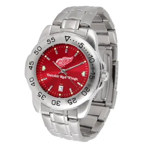 Detroit Red Wings Men’s Sport Steel Watch