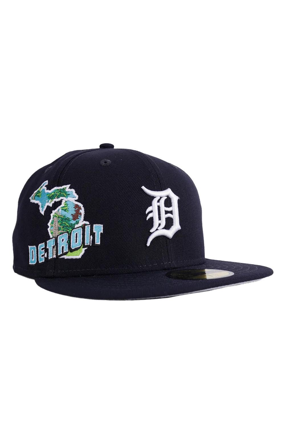 Detroit Tigers Stateview 59FIFTY Cap by New Era