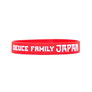 Deuce Japan Family Wristband | Red - FINAL SALE