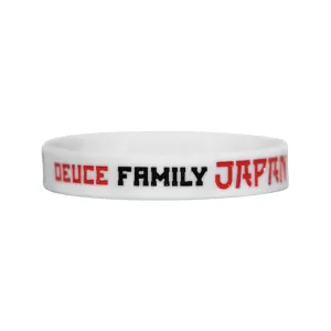 Deuce Japan Family Wristband | White - FINAL SALE