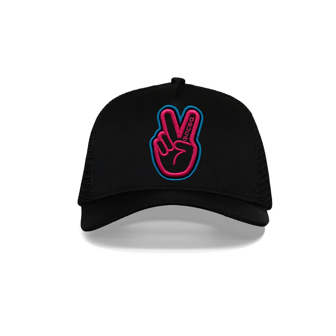 Deuce Peace Trucker Hat | Miami Vice