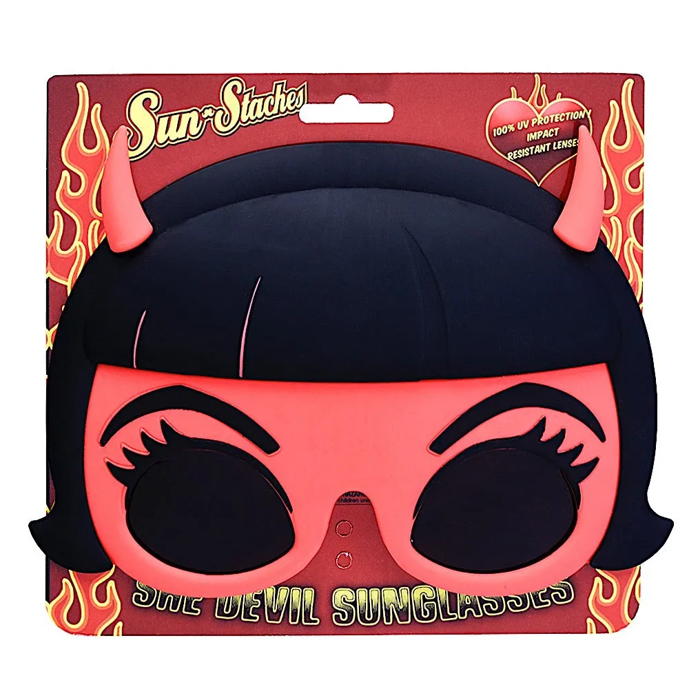 Devil Girl Sunglasses | Sun-Staches