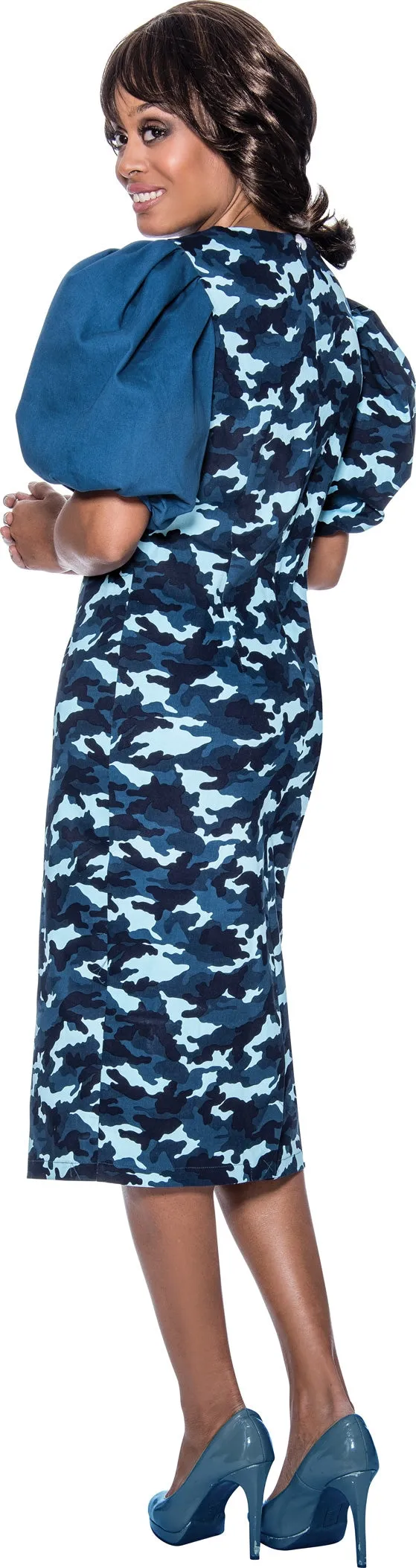 Devine Sport 63381 Camo Denim Dress