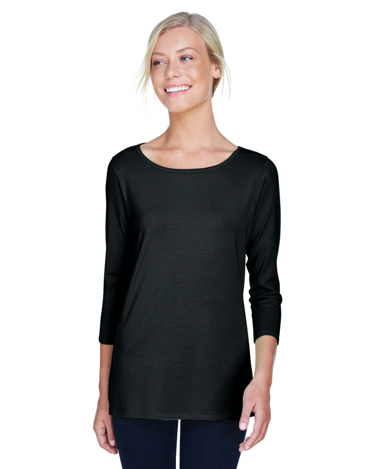 Devon & Jones Ladies' Perfect Fit™ Ballet Bracelet-Length Knit Top