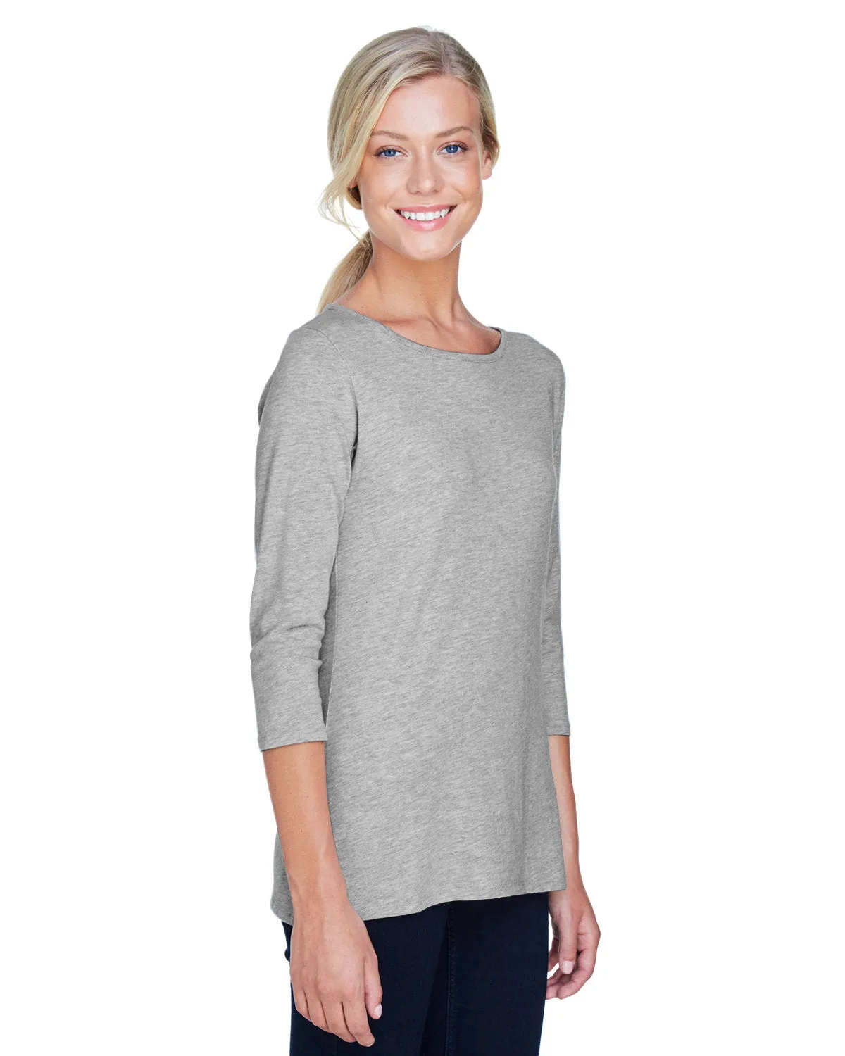 Devon & Jones Ladies' Perfect Fit™ Ballet Bracelet-Length Knit Top