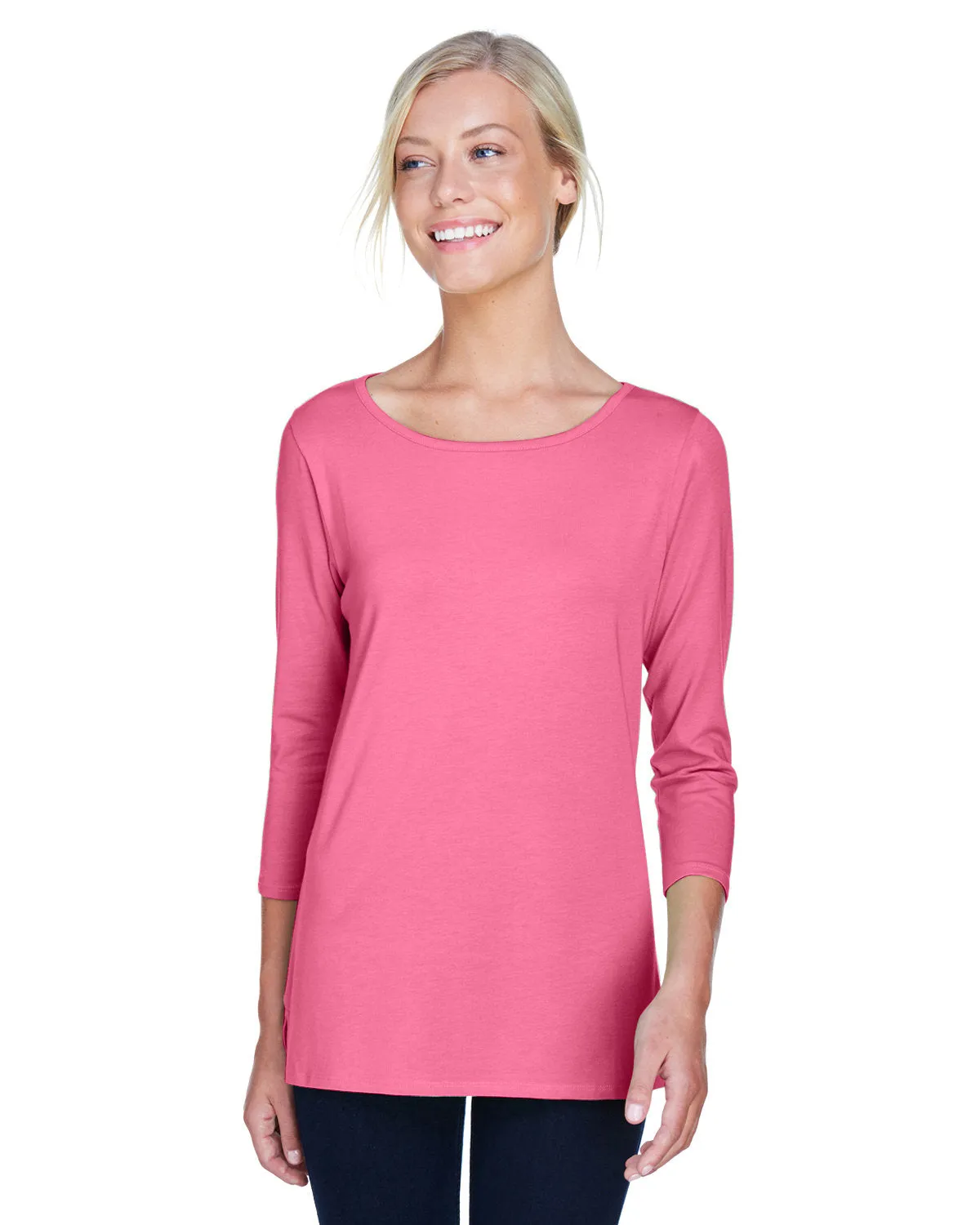 Devon & Jones Ladies' Perfect Fit™ Ballet Bracelet-Length Knit Top