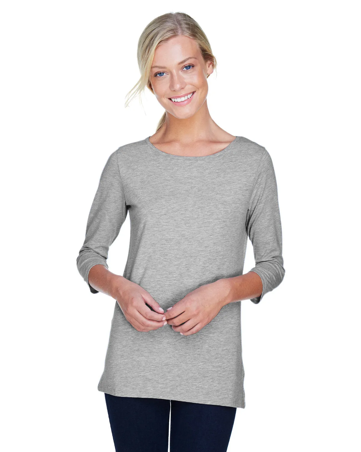 Devon & Jones Ladies' Perfect Fit™ Ballet Bracelet-Length Knit Top