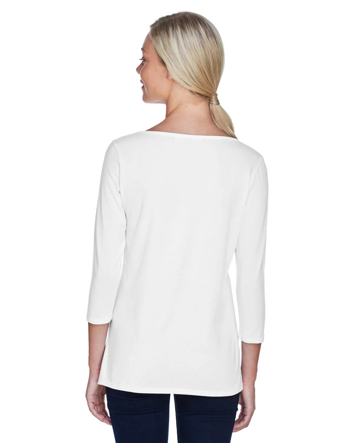 Devon & Jones Ladies' Perfect Fit™ Ballet Bracelet-Length Knit Top