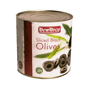 DEW DROP SLICED GREEN OLIVE 2500GM