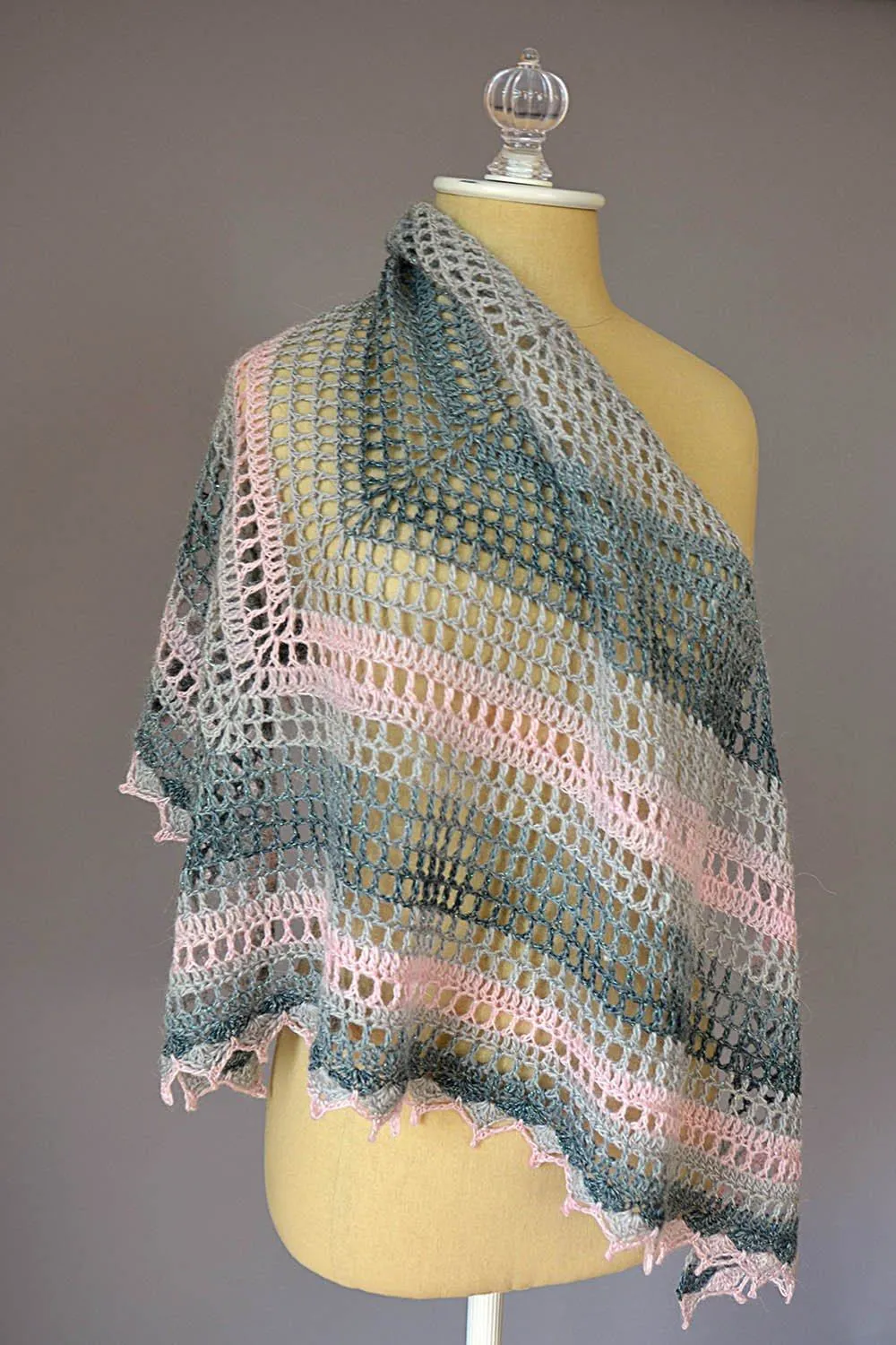 Dewdrops Shawl