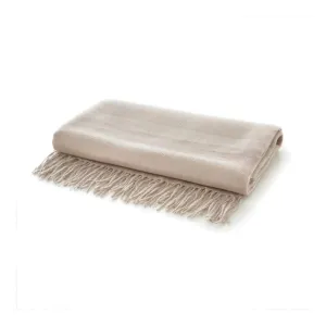 Deyongs 160cm Elgin Throw Cream / Pink