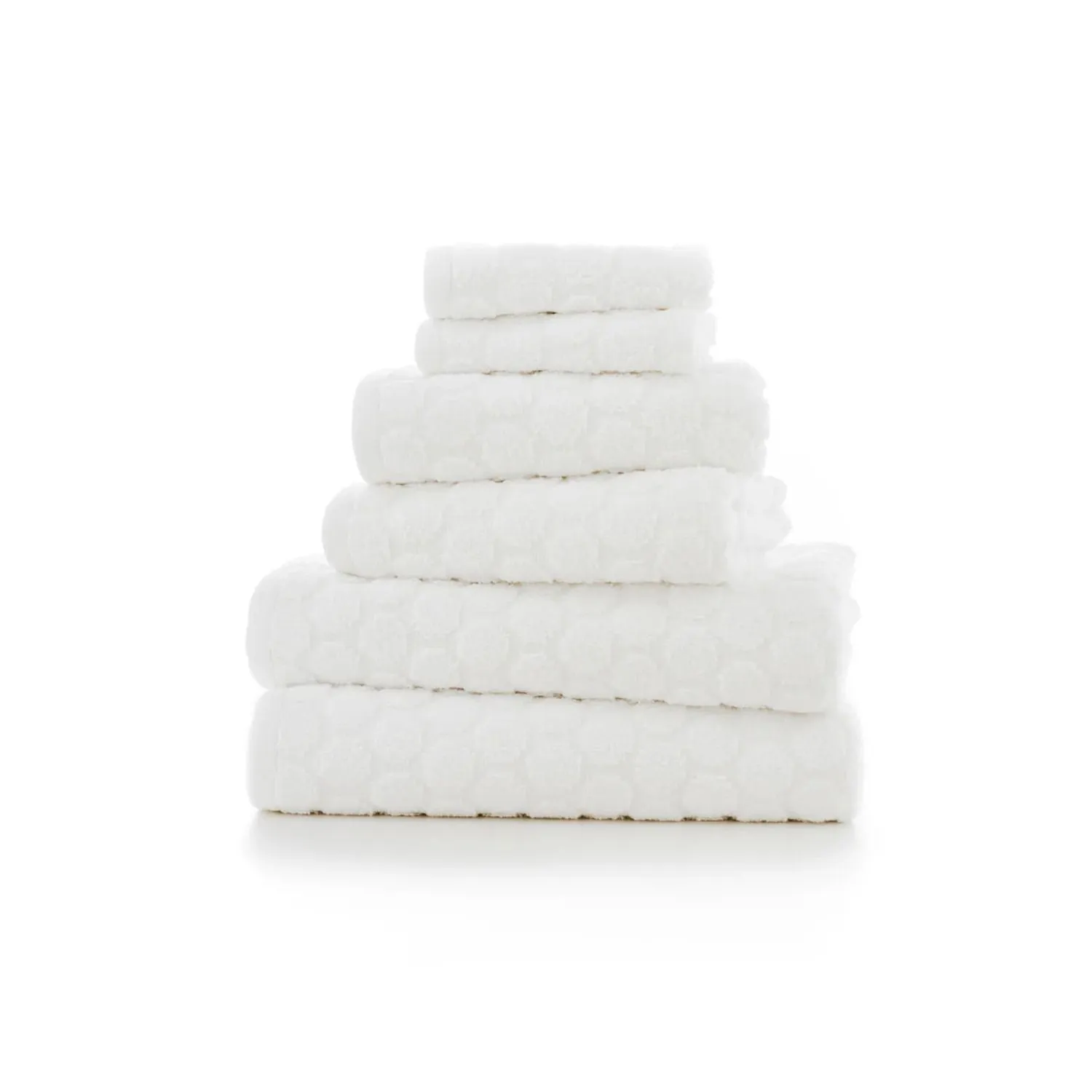 Deyongs 4 Pack White Sierra Face Cloth