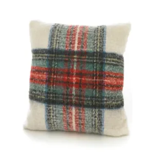 Deyongs 50cm Kinross Red & White Cushion