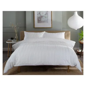 Deyongs Double Parallel Textured Easy Care Duvet Bedlinen