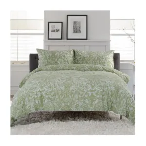 Deyongs Secret Garden Superking Duvet Set Sage