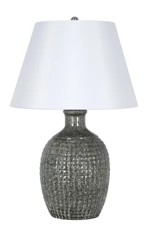 Dhurrie - Table Lamp - Dark Gray