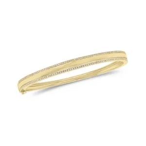 Diamond Border Bangle