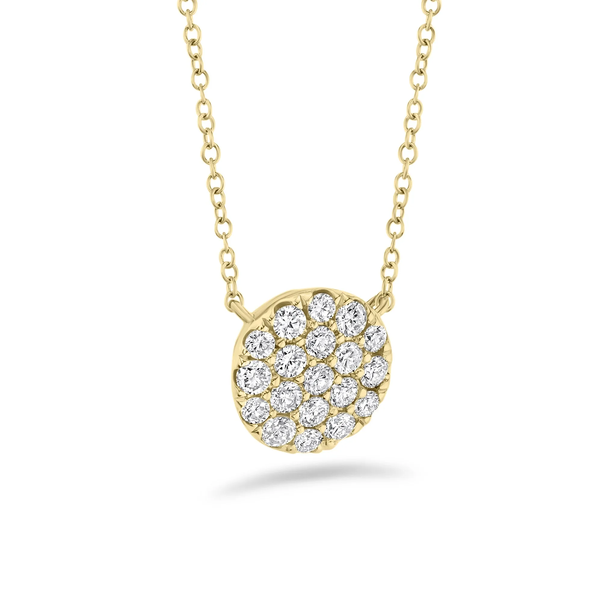 Diamond Disc Pendant