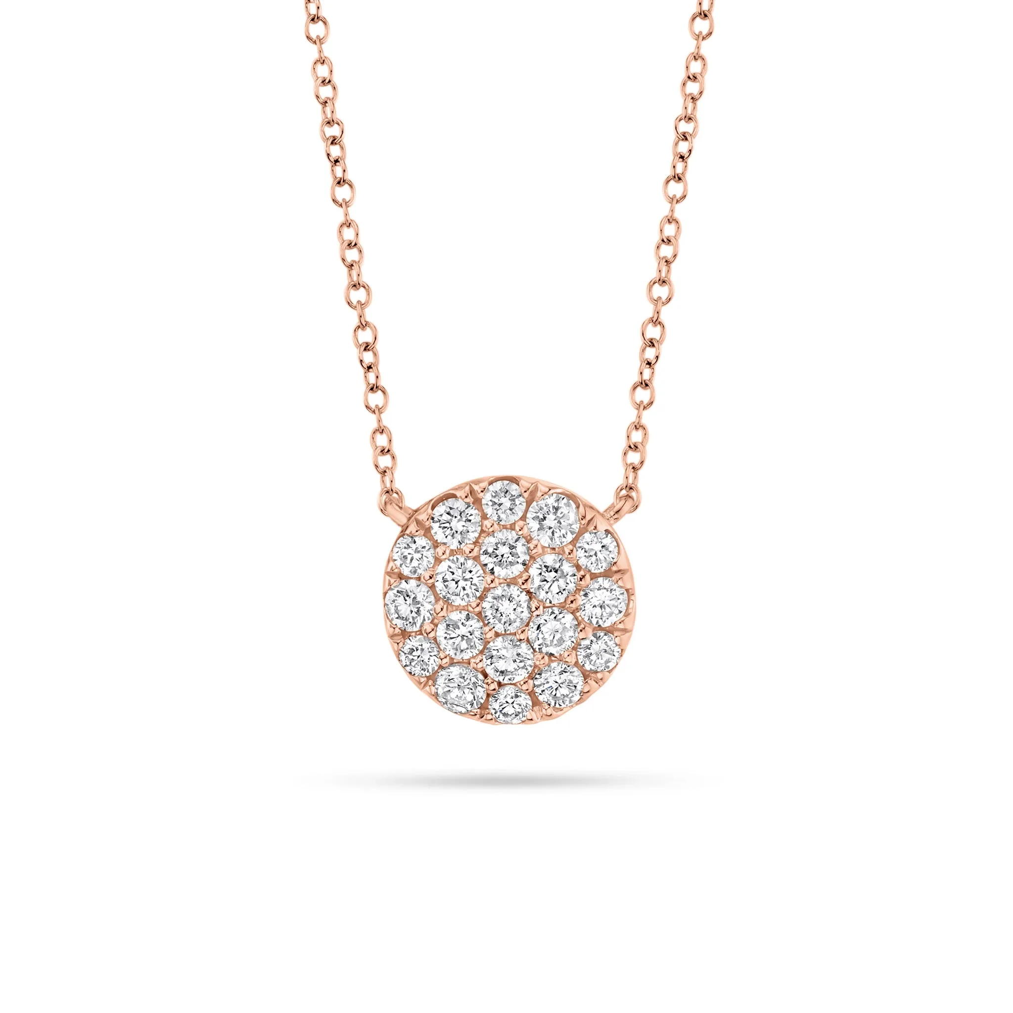 Diamond Disc Pendant