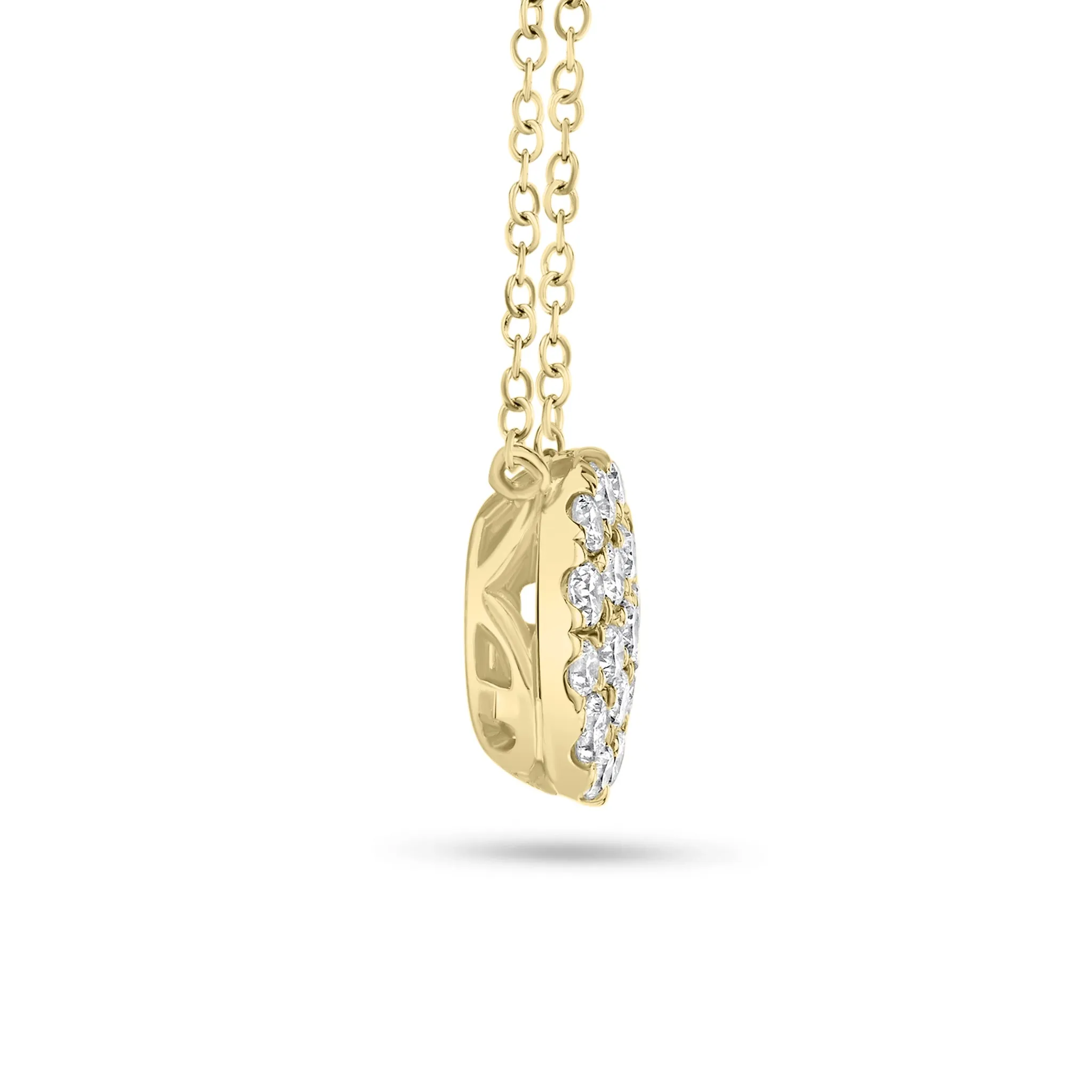 Diamond Disc Pendant