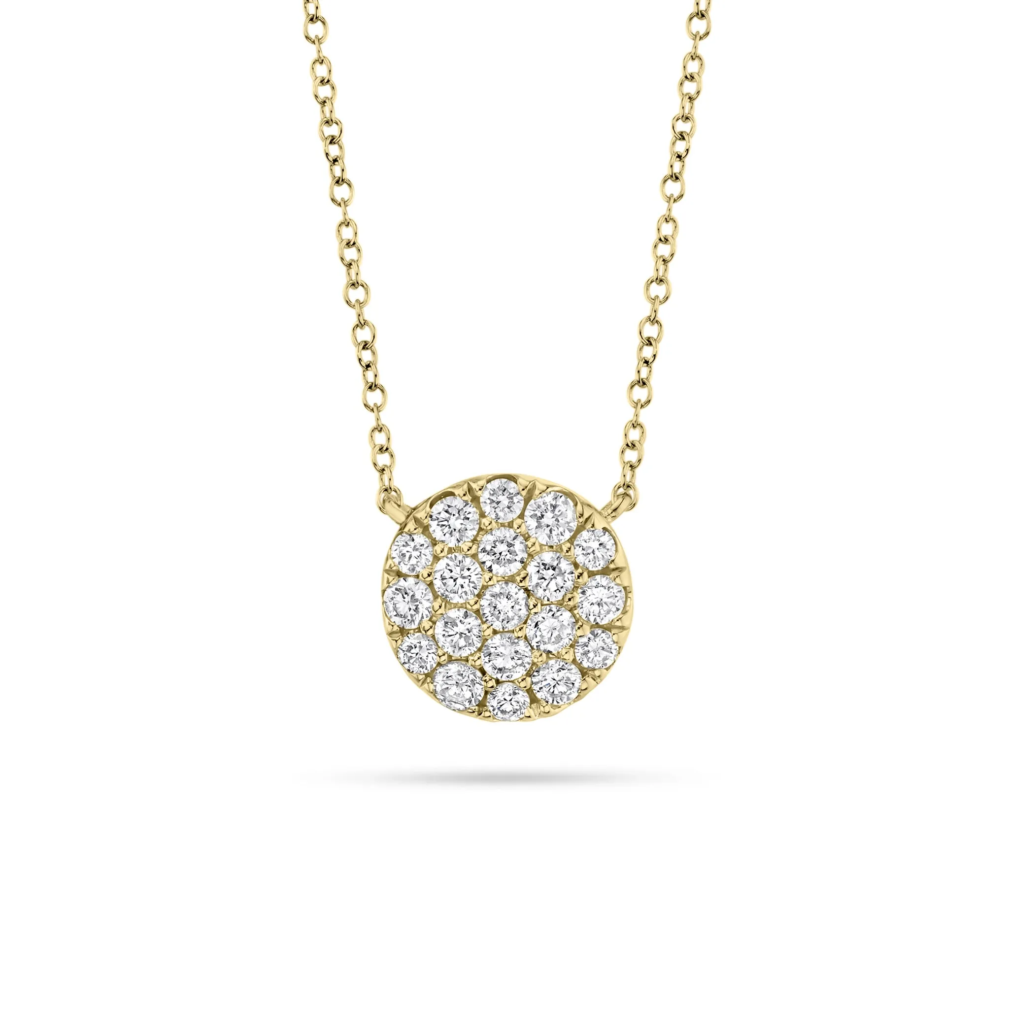 Diamond Disc Pendant