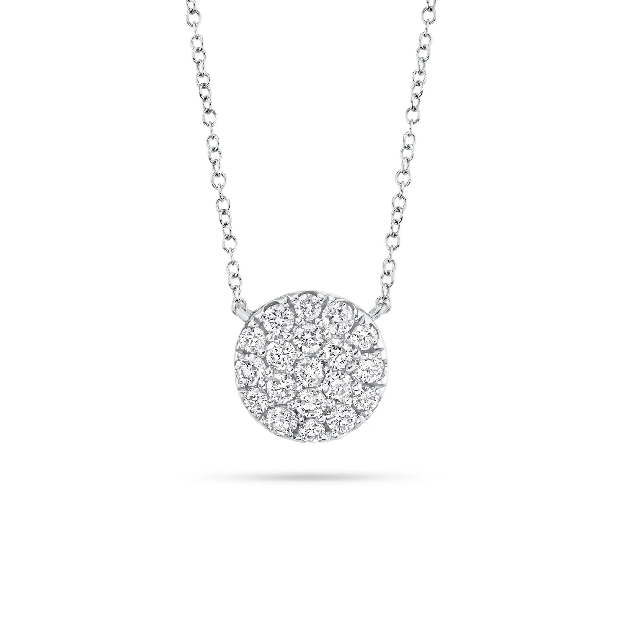 Diamond Disc Pendant