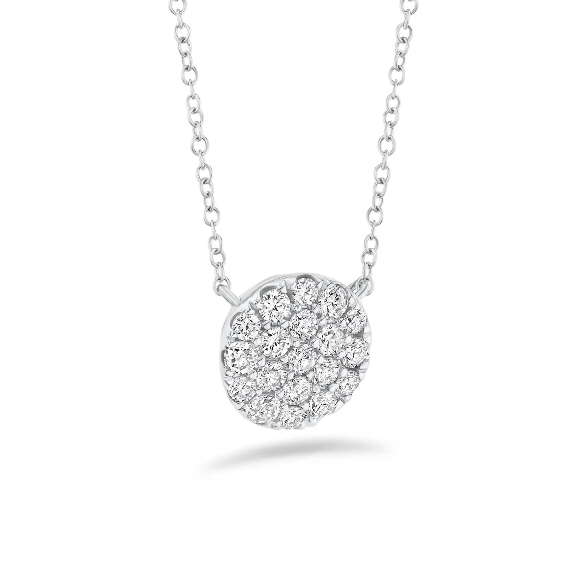 Diamond Disc Pendant