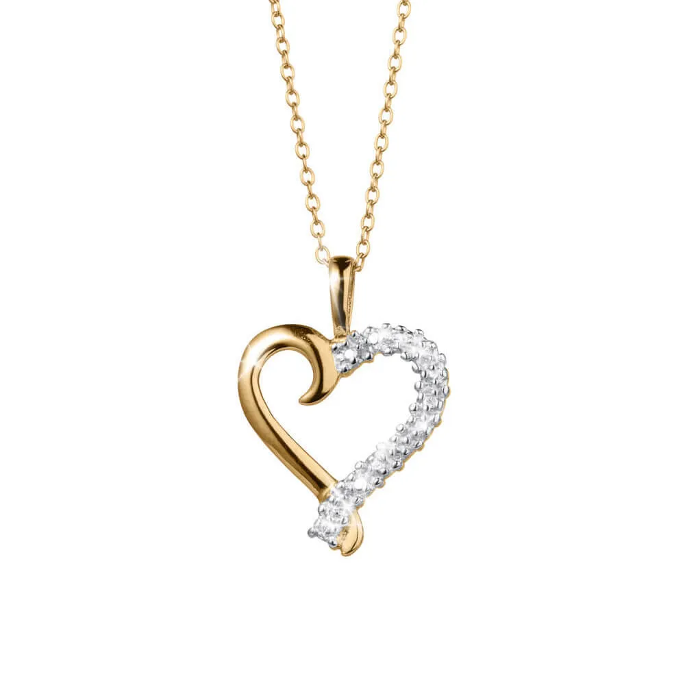 Diamond Heart Pendant