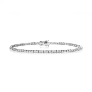 Diamond Jewellery 18ct White Gold Bracelet BDQ183W