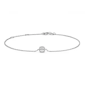 Diamond Jewellery 9ct White Gold Diamond Bracelet BD023W