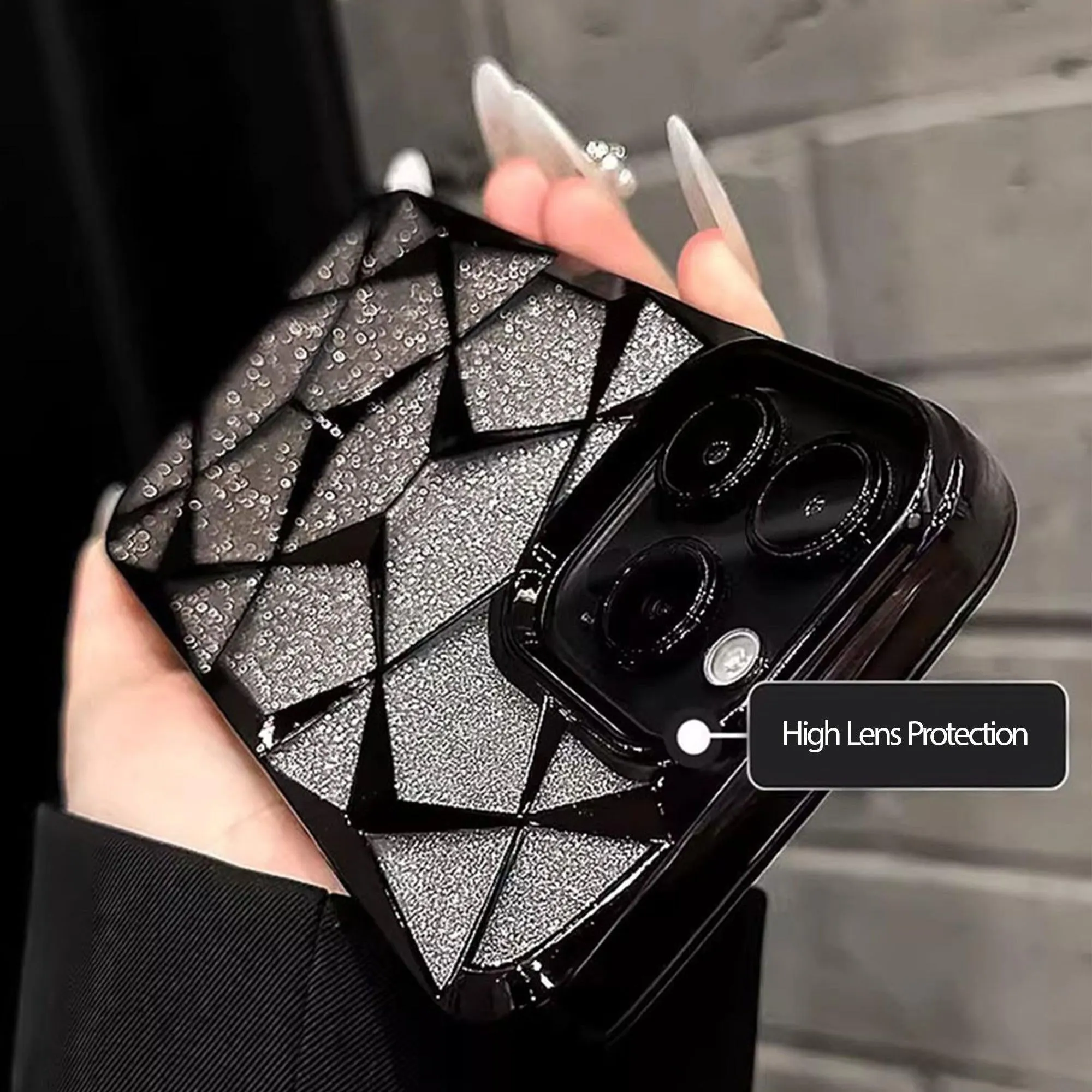 Diamond Pattern iPhone Case