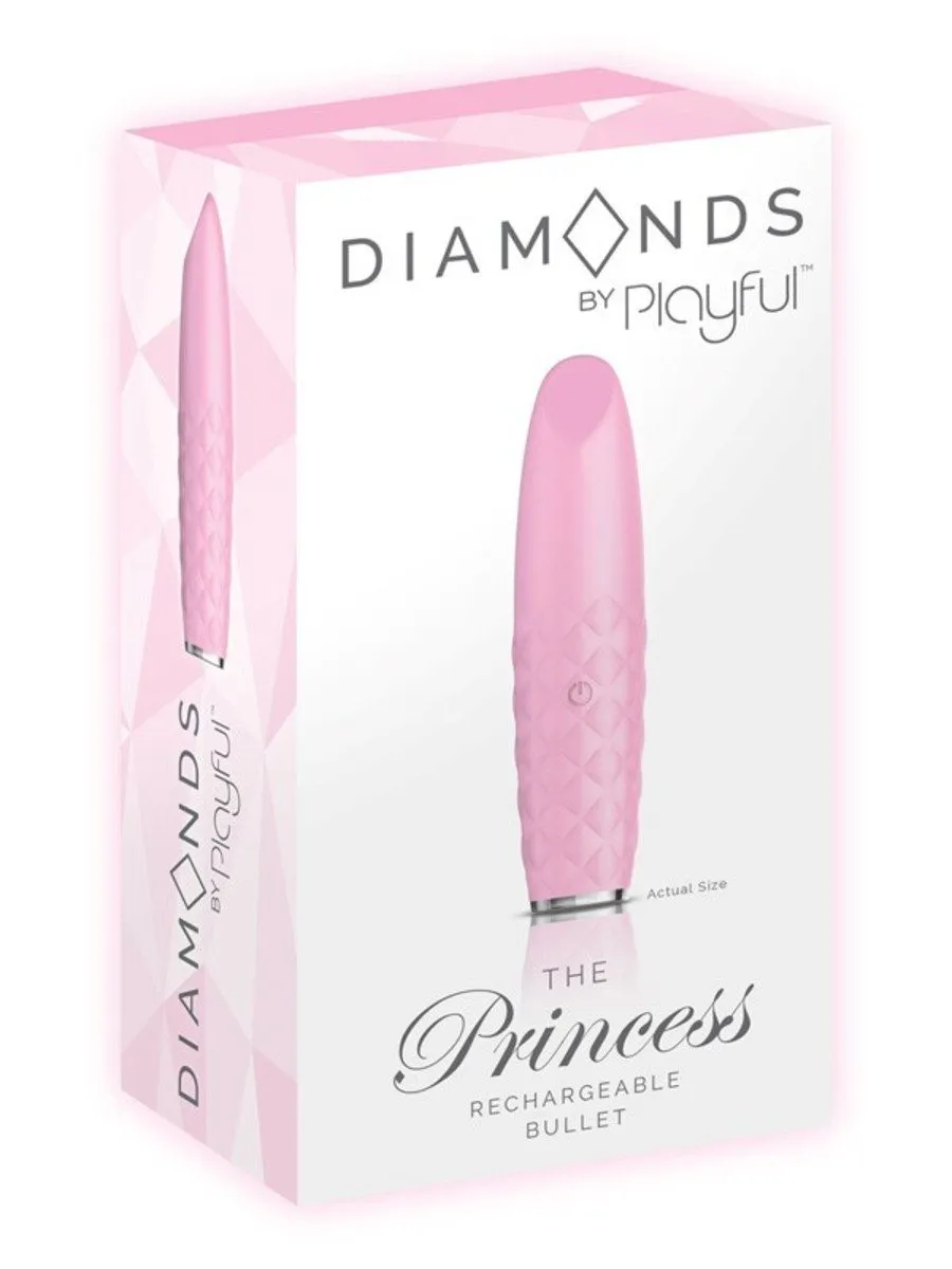 Diamonds The Princess Rechargeable Bullet Vibrator