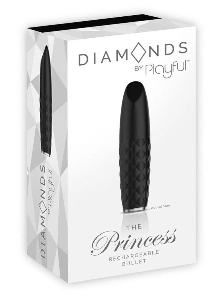 Diamonds The Princess Rechargeable Bullet Vibrator