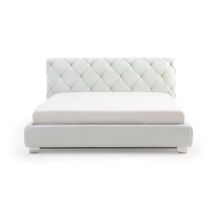 DIANA Tufted Leather Bed