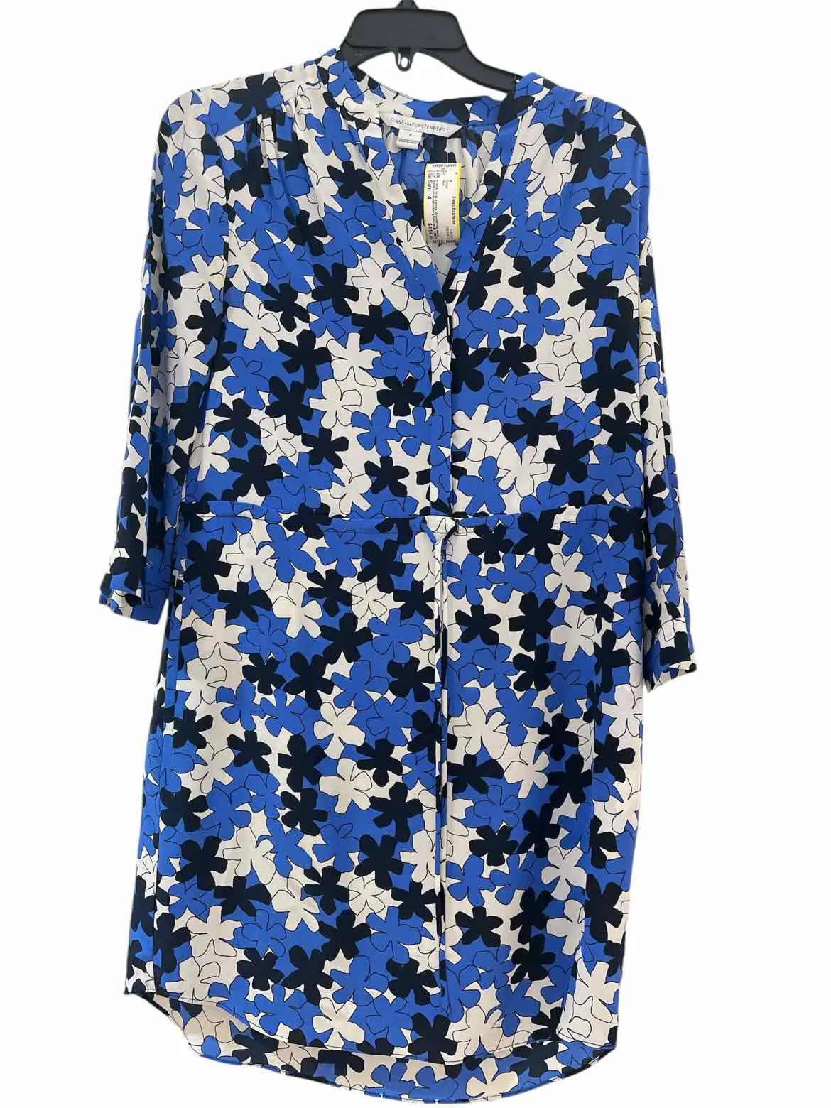 diane von furstenberg Blue Size 4 Dress