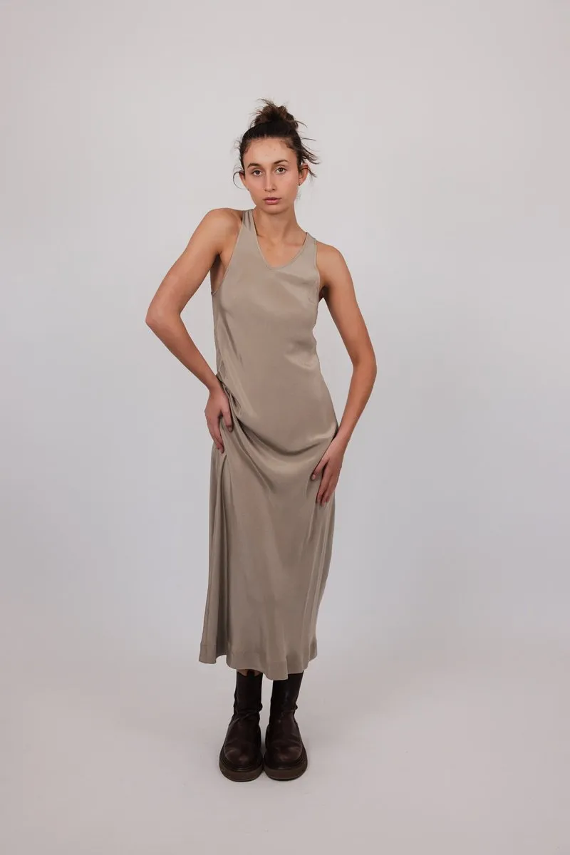 Dianne Bias Cut Dress in Silk