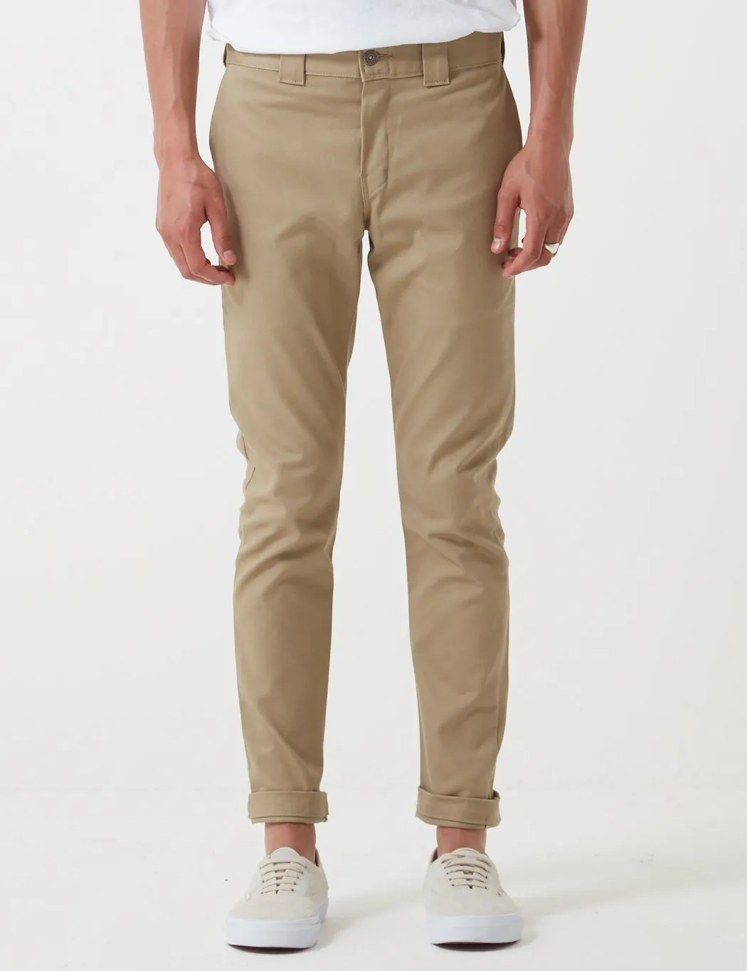 Dickies 803 Chino Trousers (Slim Skinny) - Khaki