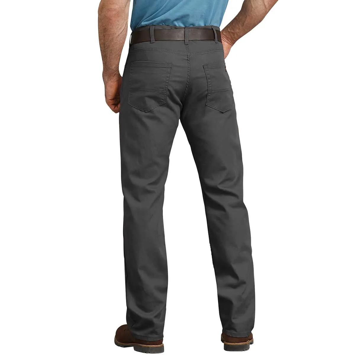 Dickies FLEX Regular Fit Straight Leg Tough Max Duck 5-Pocket Pants