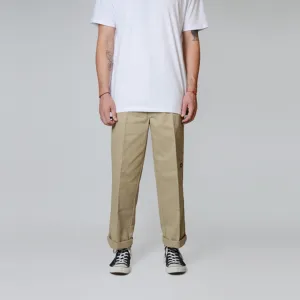 Dickies Loose Fit Double Knee Pants Khaki