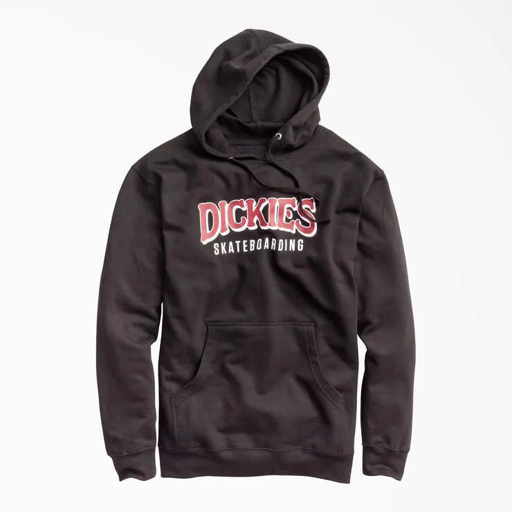 Dickies MENS PULLOVER GRAPHIC HOODIE TWR70 KBK KNIT BLACK