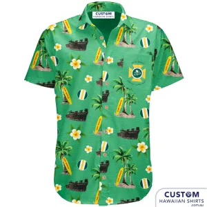 Dicky Beach SLSC, Qld - Custom Surf Club Hawaiian Shirts